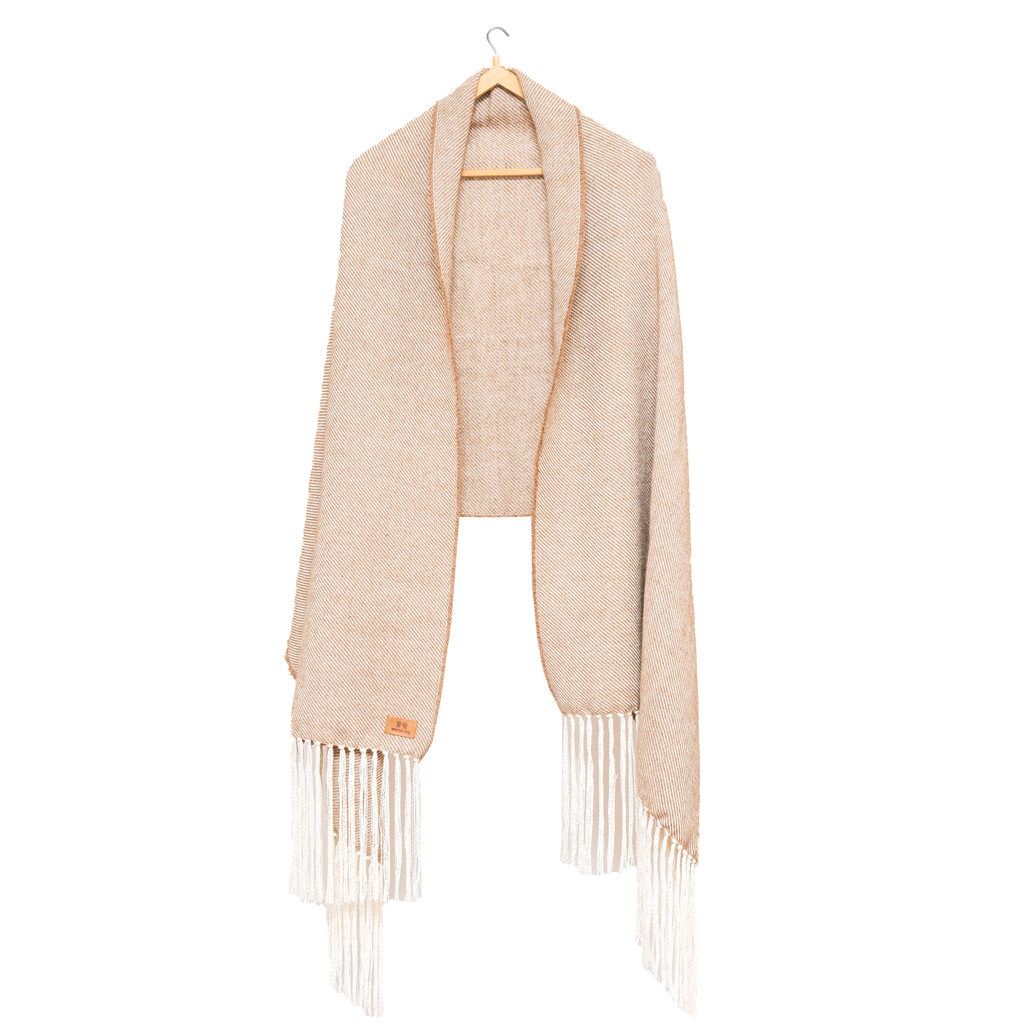 Oversized Puna Scarf CLS Brown
